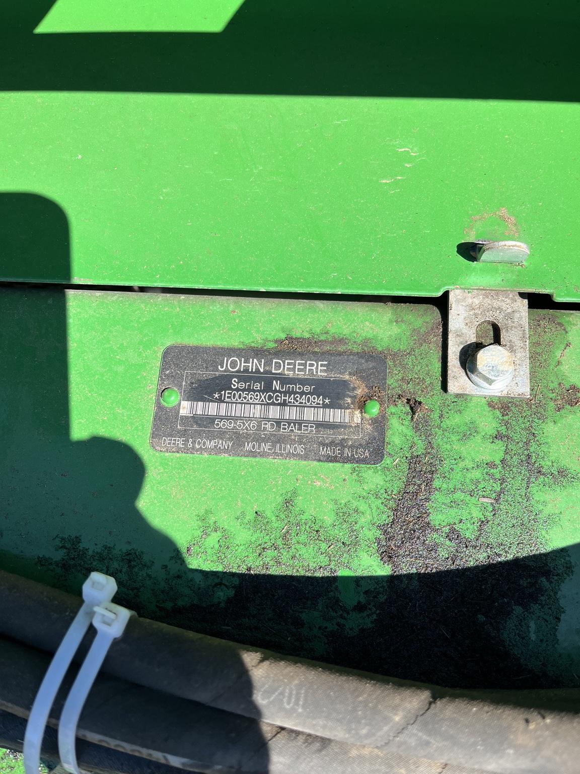 2017 John Deere 569 Image