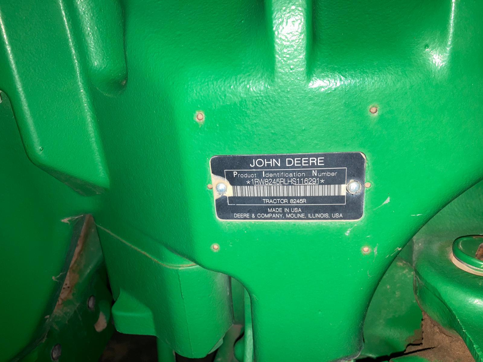 2017 John Deere 8245R Image