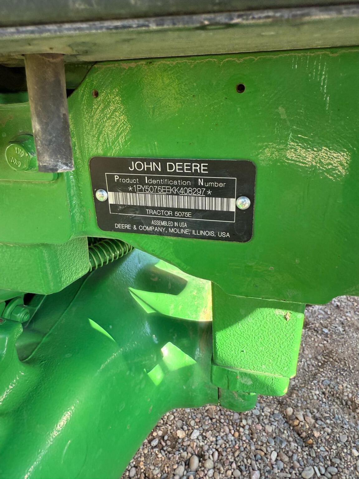 2019 John Deere 5075E Image