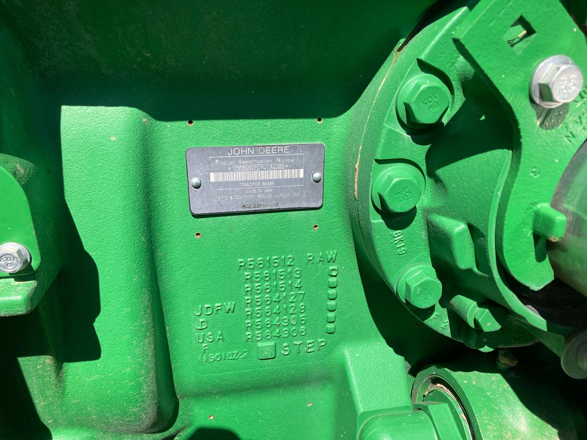 2019 John Deere 8245R Image