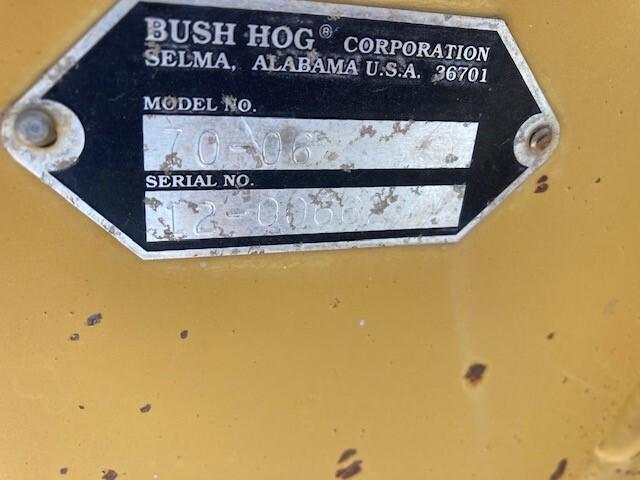 Bush Hog 70-06 Image