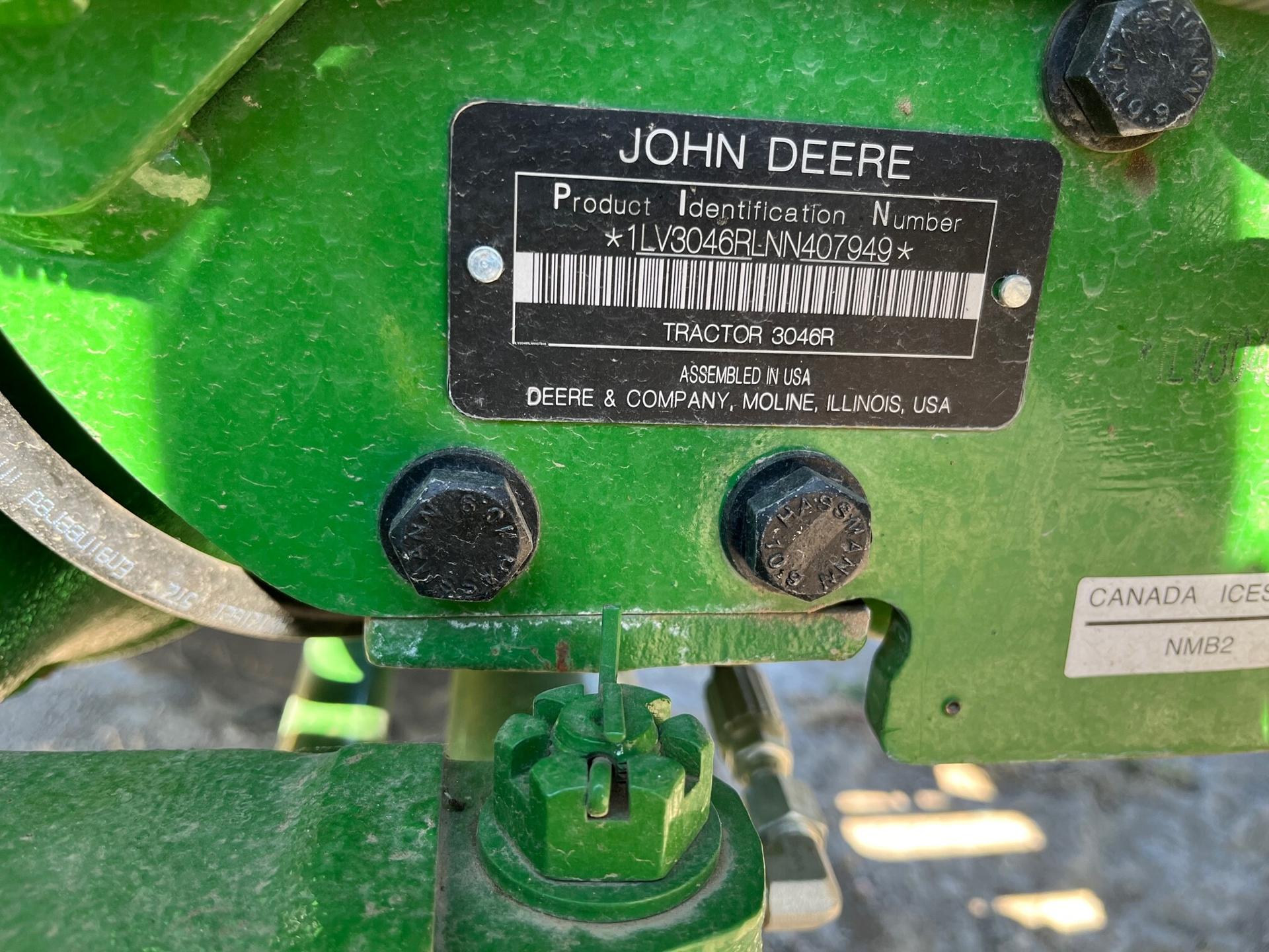 2022 John Deere 3046R Image