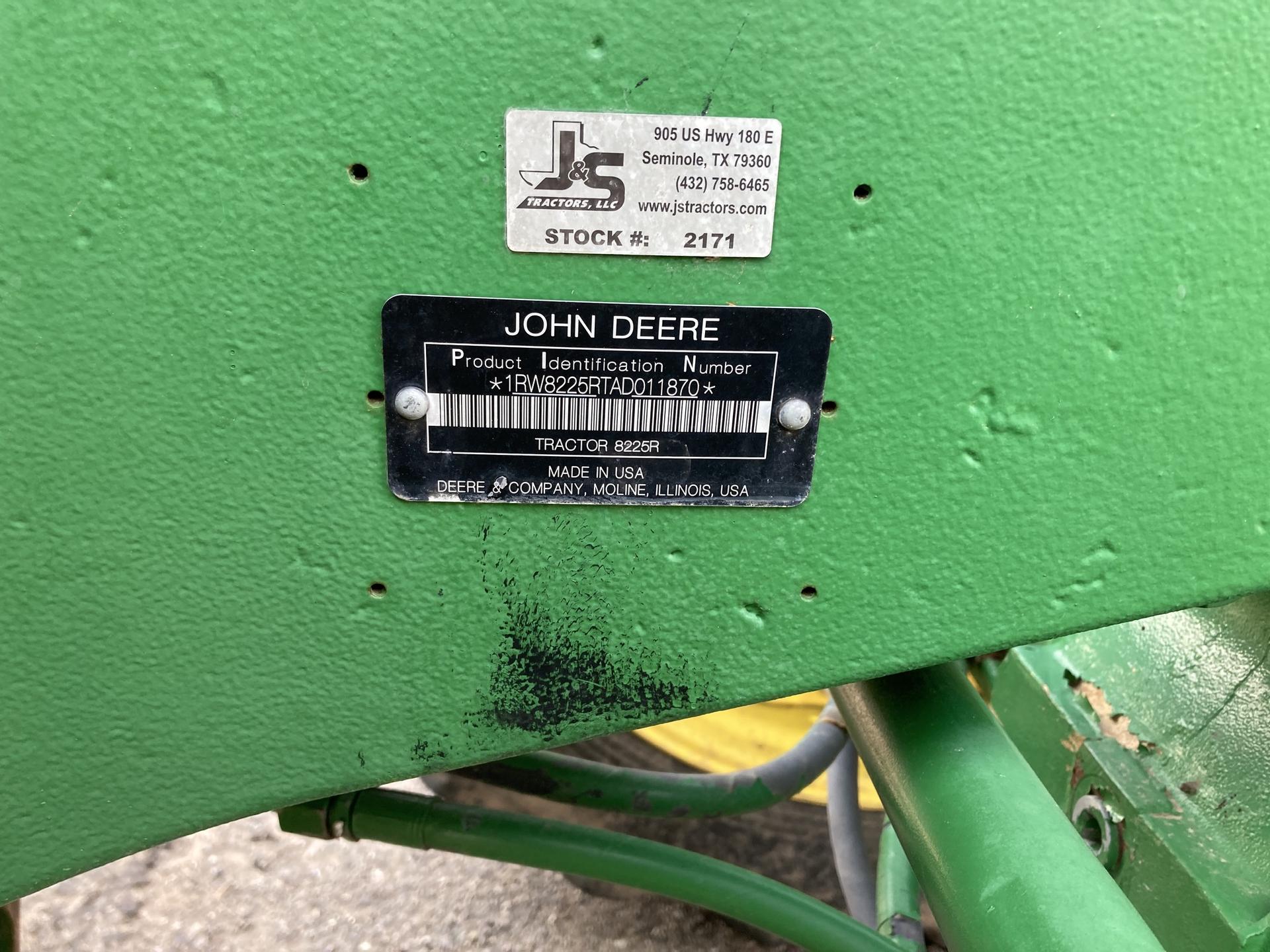 2010 John Deere 8225R Image