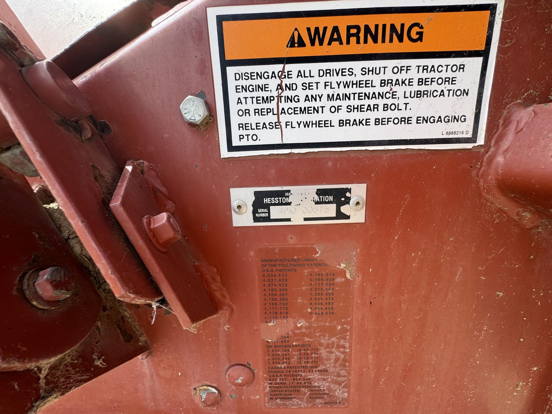 1999 Hesston 4910 Image