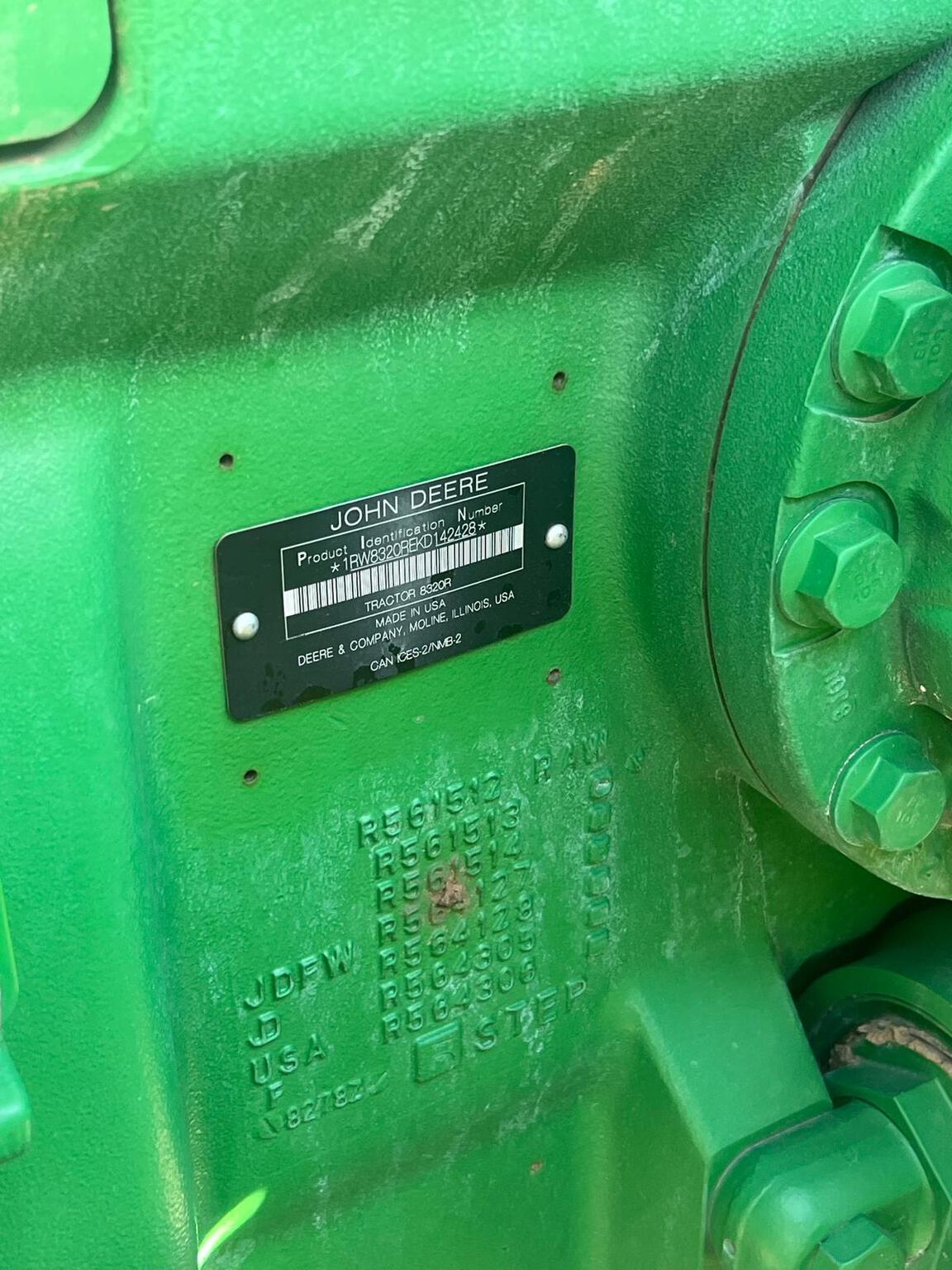 2019 John Deere 8320R Image